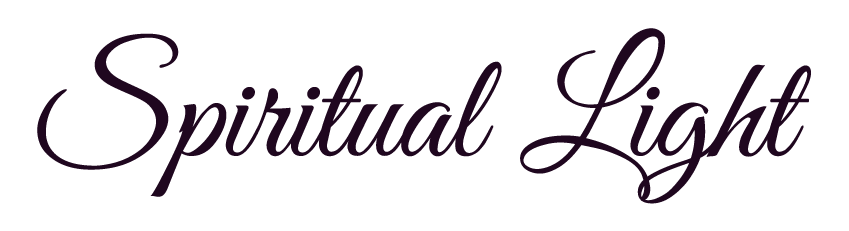 logo de spiritual light en violet sombre